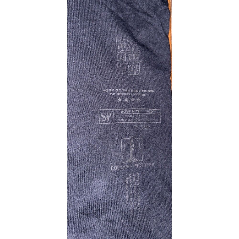 BOYZ N THE HOOD T-Shirt Mens Sz XL Black Film Inspired Shoe Palace Orange‎ Label - Picture 5 of 8